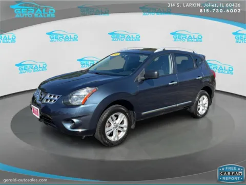 Gray 2015 Nissan Rogue Select S for sale in Joliet, IL
