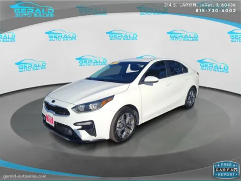 White 2019 Kia Forte LXS for sale in Joliet, IL