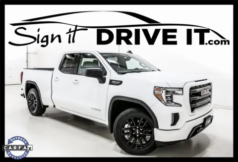 White 2021 GMC Sierra 1500 Elevation for sale in Denton, TX