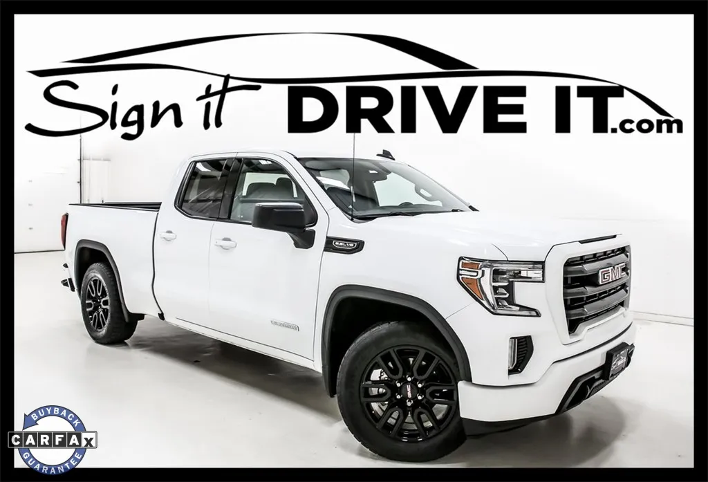 White 2021 GMC Sierra 1500 Elevation for sale in Denton, TX