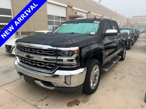 Black 2018 Chevrolet Silverado 1500 LTZ for sale in Denton, TX
