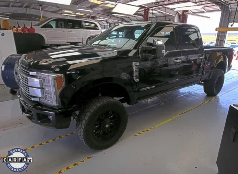 Black 2017 Ford F-350SD Platinum for sale in Denton, TX