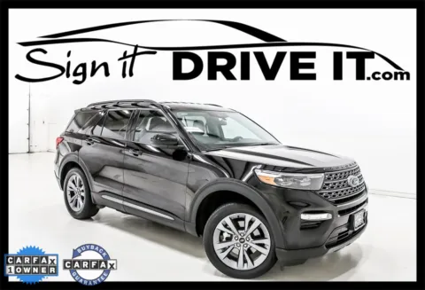 Black 2023 Ford Explorer XLT for sale in Denton, TX