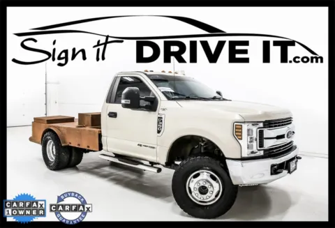White 2018 Ford F-350SD XLT for sale in Denton, TX