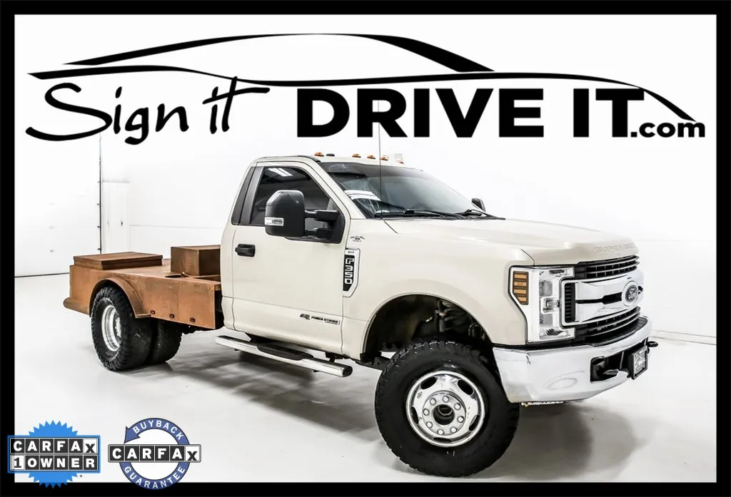 White 2018 Ford F-350SD XLT for sale in Denton, TX