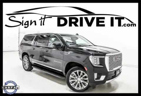 Black 2021 GMC Yukon XL Denali for sale in Denton, TX