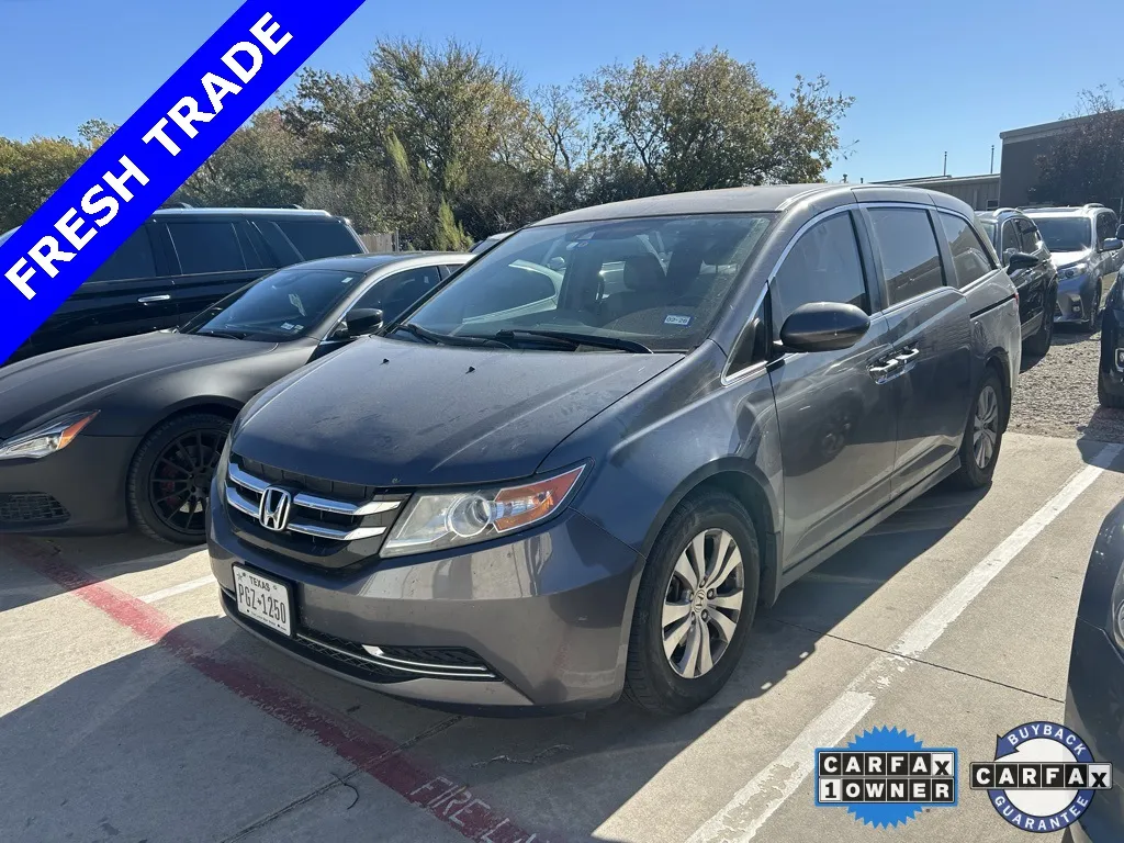 Gray 2016 Honda Odyssey EX-L for sale in Denton, TX