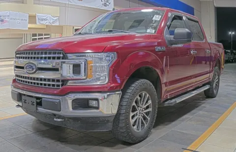 Red 2019 Ford F-150 XLT for sale in Denton, TX