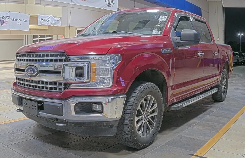 Red 2019 Ford F-150 XLT for sale in Denton, TX