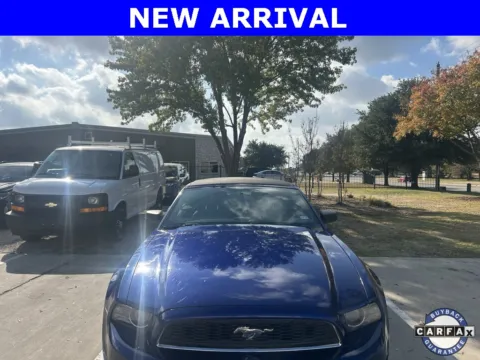 Blue 2014 Ford Mustang V6 for sale in Denton, TX