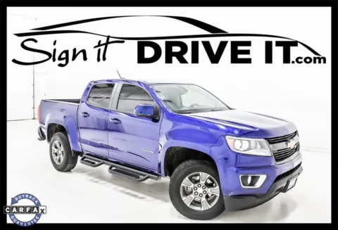 Blue 2016 Chevrolet Colorado Z71 for sale in Denton, TX