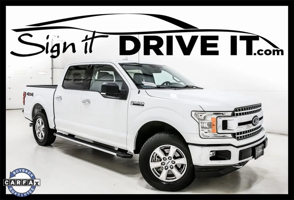 White 2018 Ford F-150 XLT for sale in Denton, TX