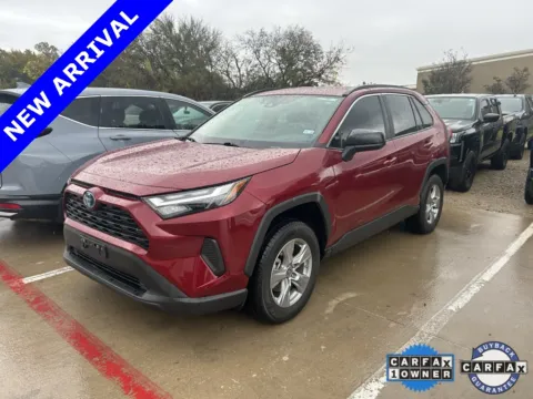 Red 2024 Toyota RAV4 Hybrid LE for sale in Denton, TX