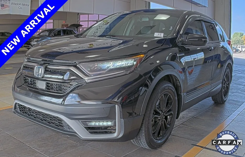 Black 2020 Honda CR-V Hybrid EX-L for sale in Denton, TX