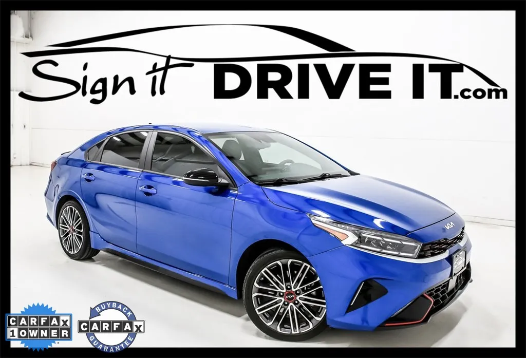 Blue 2023 Kia Forte GT for sale in Denton, TX