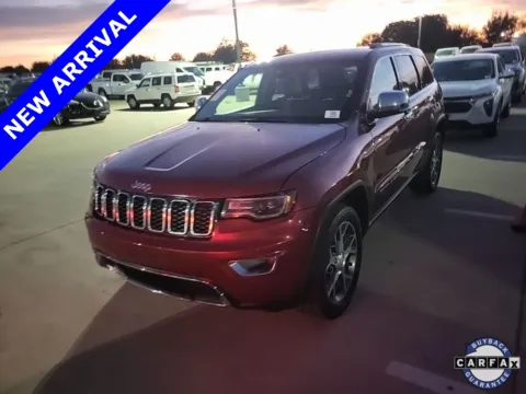 Red 2021 Jeep Grand Cherokee Limited for sale in Denton, TX