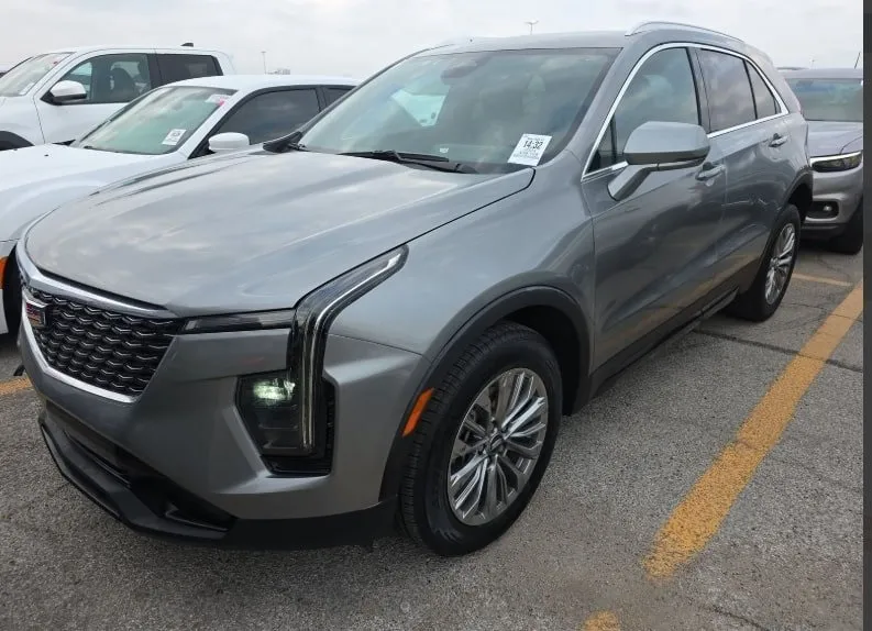 Silver 2024 Cadillac XT4 Premium Luxury for sale in Denton, TX