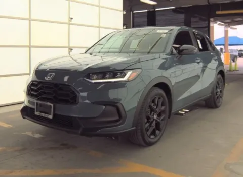 Gray 2023 Honda HR-V Sport for sale in Denton, TX