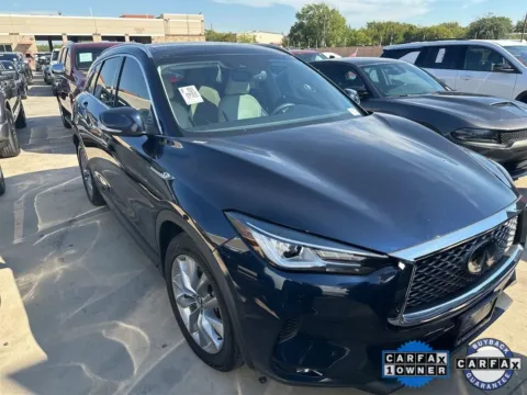Another view of 2022 INFINITI QX50 LUXE for sale in Denton, TX at Sign It Drive It