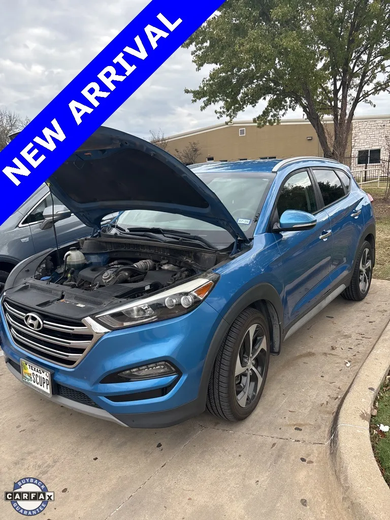 Blue 2018 Hyundai Tucson Limited for sale in Denton, TX