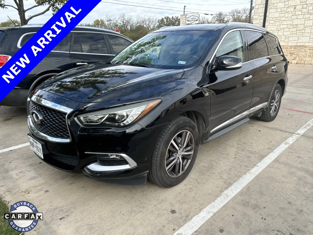 Black 2016 INFINITI QX60 for sale in Denton, TX