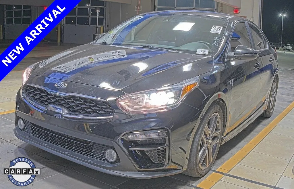 Black 2021 Kia Forte GT-Line for sale in Denton, TX