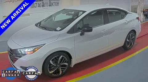 White 2024 Nissan Versa 1.6 SR for sale in Denton, TX