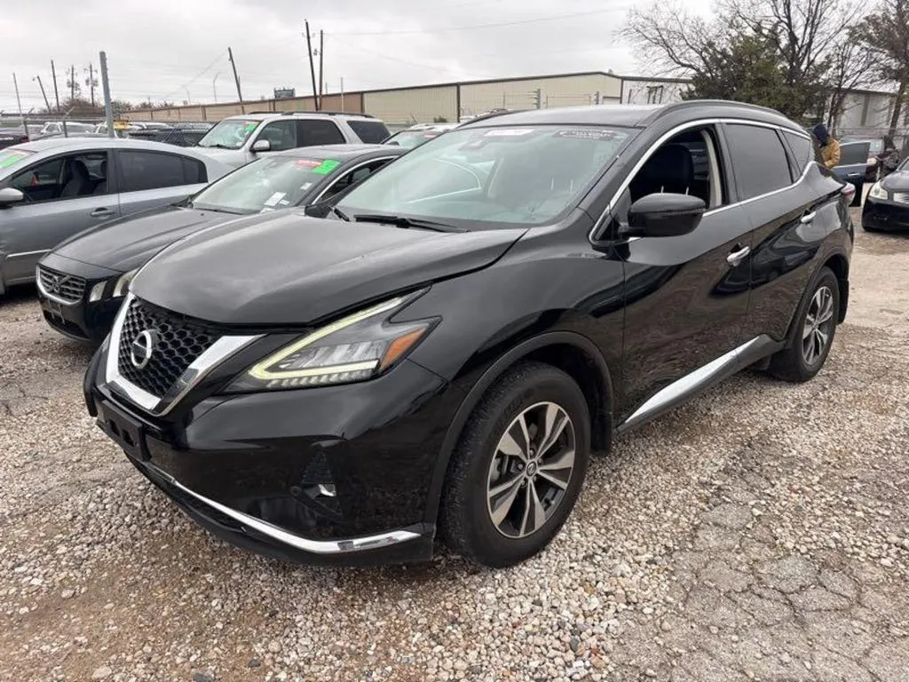 Black 2022 Nissan Murano SV for sale in Denton, TX