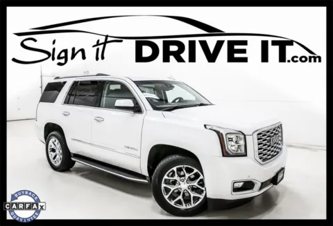 White 2018 GMC Yukon Denali for sale in Denton, TX