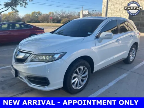 White 2018 Acura RDX AcuraWatch Plus Package for sale in Denton, TX