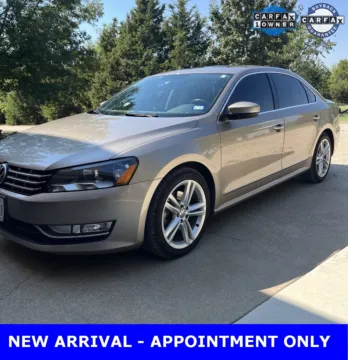 Beige 2015 Volkswagen Passat TDI SE for sale in Denton, TX