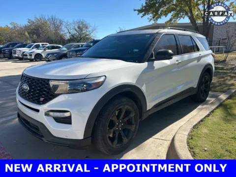 White 2020 Ford Explorer ST for sale in Denton, TX
