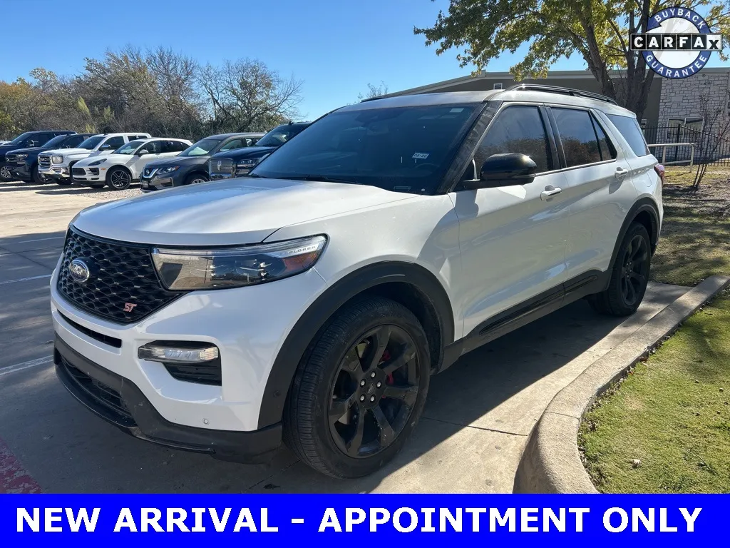 White 2020 Ford Explorer ST for sale in Denton, TX