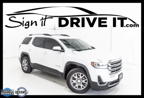White 2020 GMC Acadia SLT for sale in Denton, TX