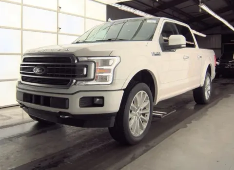 White 2019 Ford F-150 Limited for sale in Denton, TX