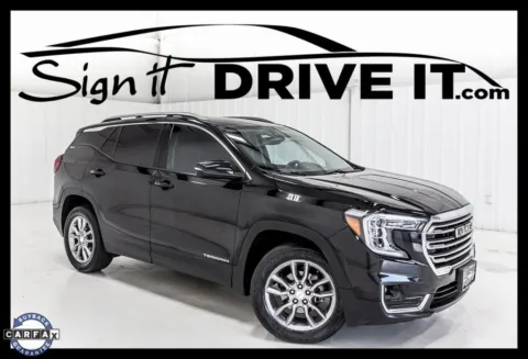 Black 2022 GMC Terrain SLT for sale in Denton, TX