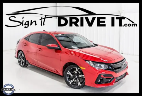 Red 2020 Honda Civic Sport for sale in Denton, TX