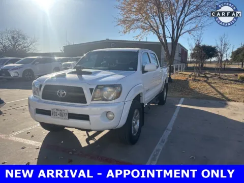 White 2011 Toyota Tacoma PreRunner for sale in Denton, TX