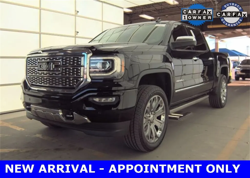 Black 2018 GMC Sierra 1500 Denali for sale in Denton, TX