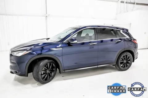 Another view of 2022 INFINITI QX50 LUXE for sale in Denton, TX at Sign It Drive It