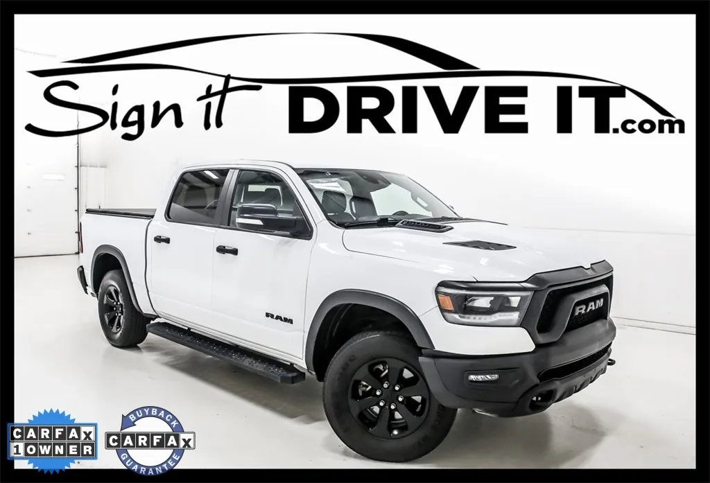 White 2022 Ram 1500 Rebel for sale in Denton, TX