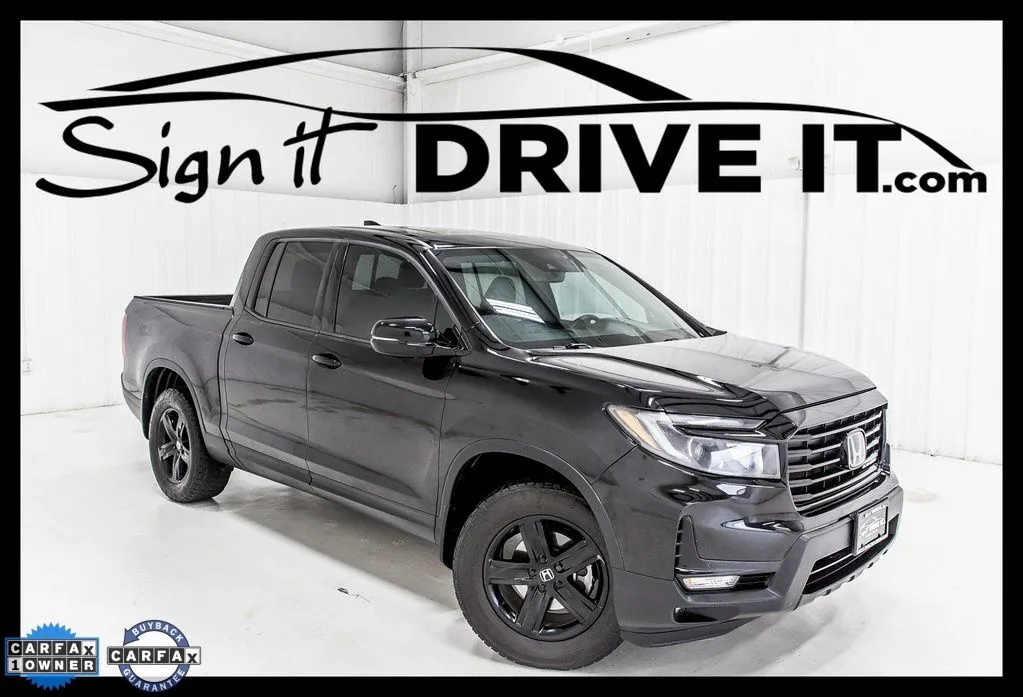 Black 2021 Honda Ridgeline Black Edition for sale in Denton, TX
