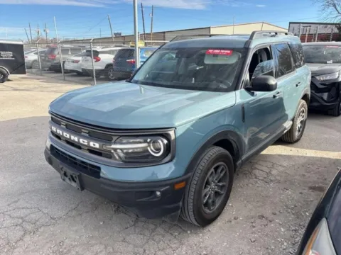 Blue 2022 Ford Bronco Sport Big Bend for sale in Denton, TX