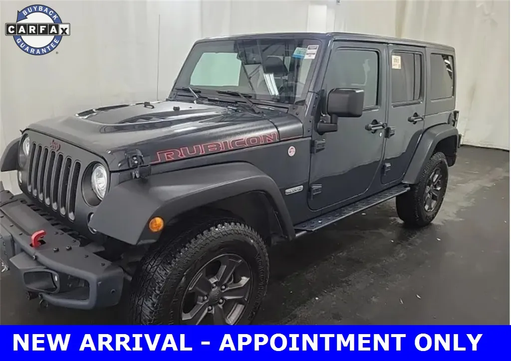Gray 2017 Jeep Wrangler Unlimited Rubicon Recon for sale in Denton, TX