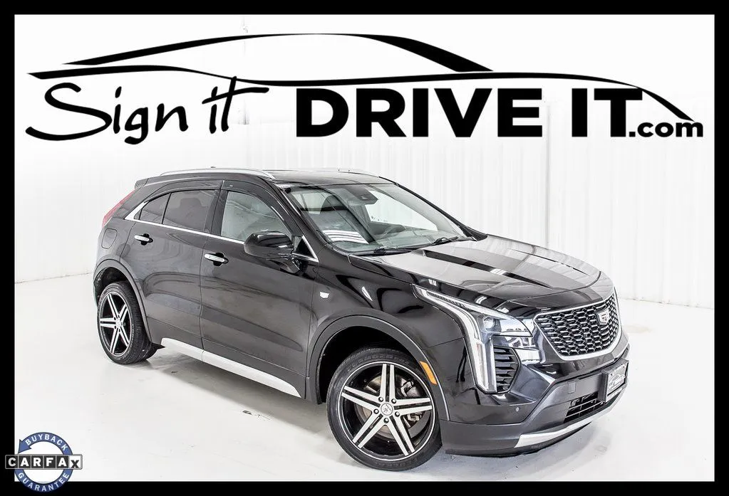 Black 2020 Cadillac XT4 Premium Luxury for sale in Denton, TX