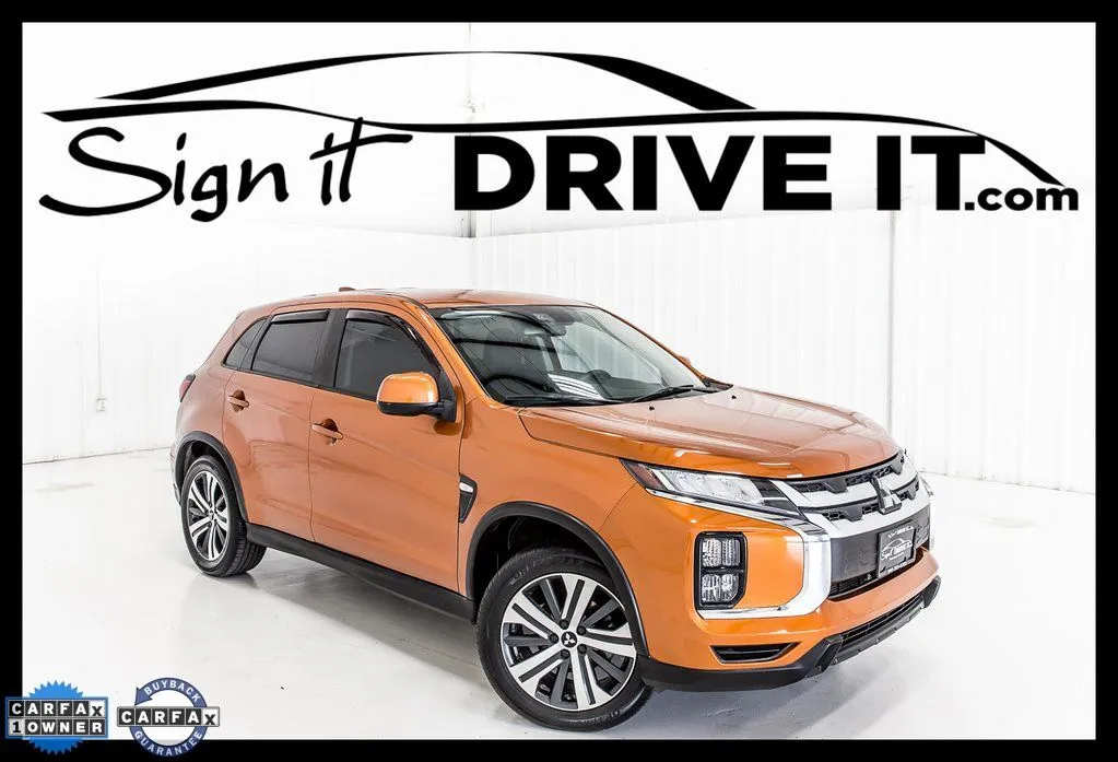 Orange 2022 Mitsubishi Outlander Sport 2.0 ES for sale in Denton, TX
