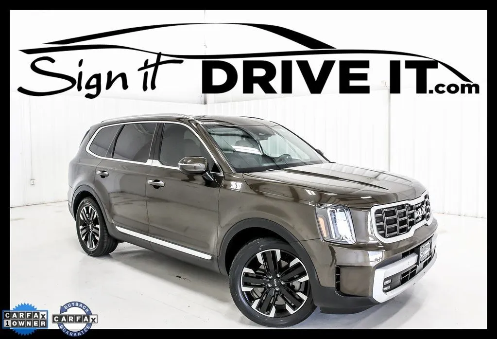 Green 2023 Kia Telluride SX-Prestige for sale in Denton, TX