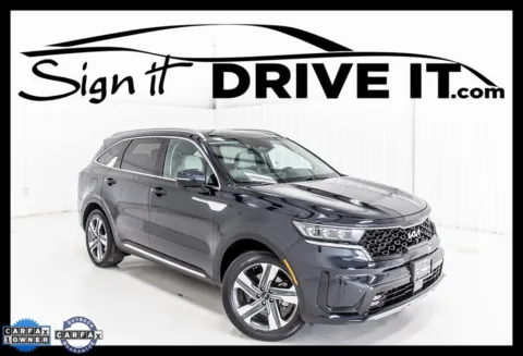 Blue 2022 Kia Sorento Plug-In Hybrid SX Prestige for sale in Denton, TX