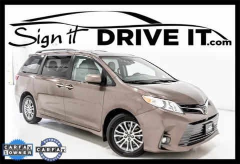 Brown 2020 Toyota Sienna XLE Premium for sale in Denton, TX