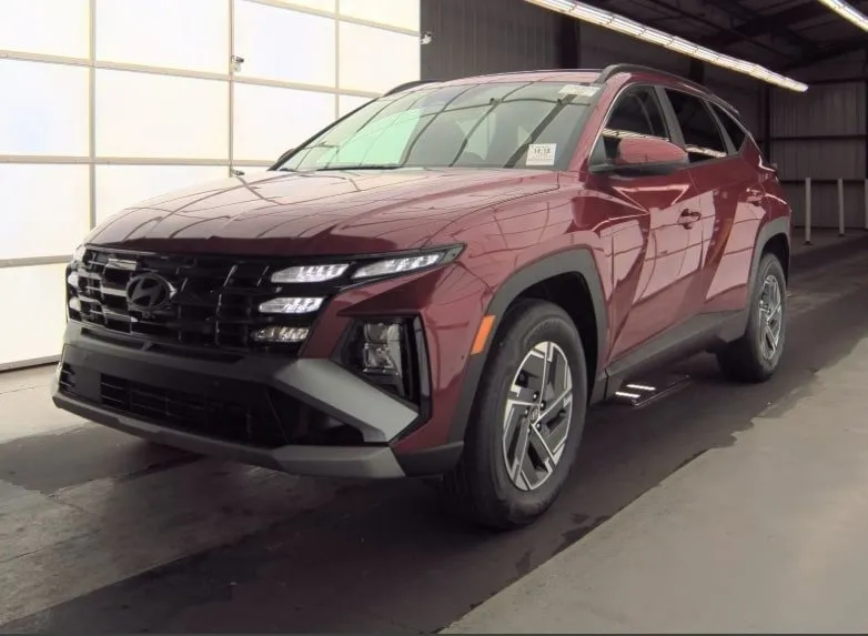 Red 2025 Hyundai Tucson Hybrid Blue for sale in Denton, TX